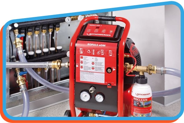 Flushing heating systems