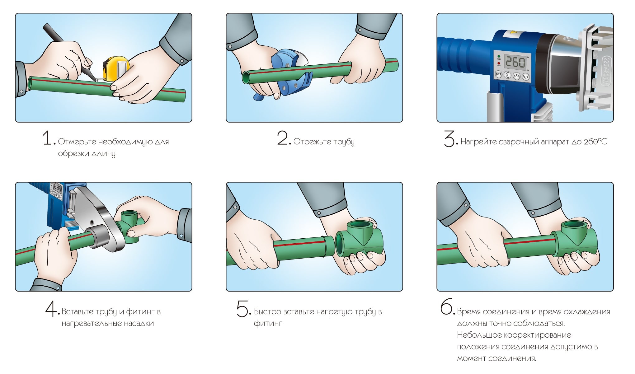 The process of soldering elements-1