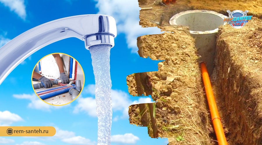 Water supply and sanitation systems