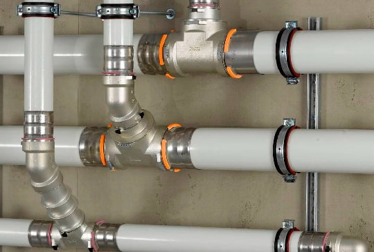 installation of the pipeline